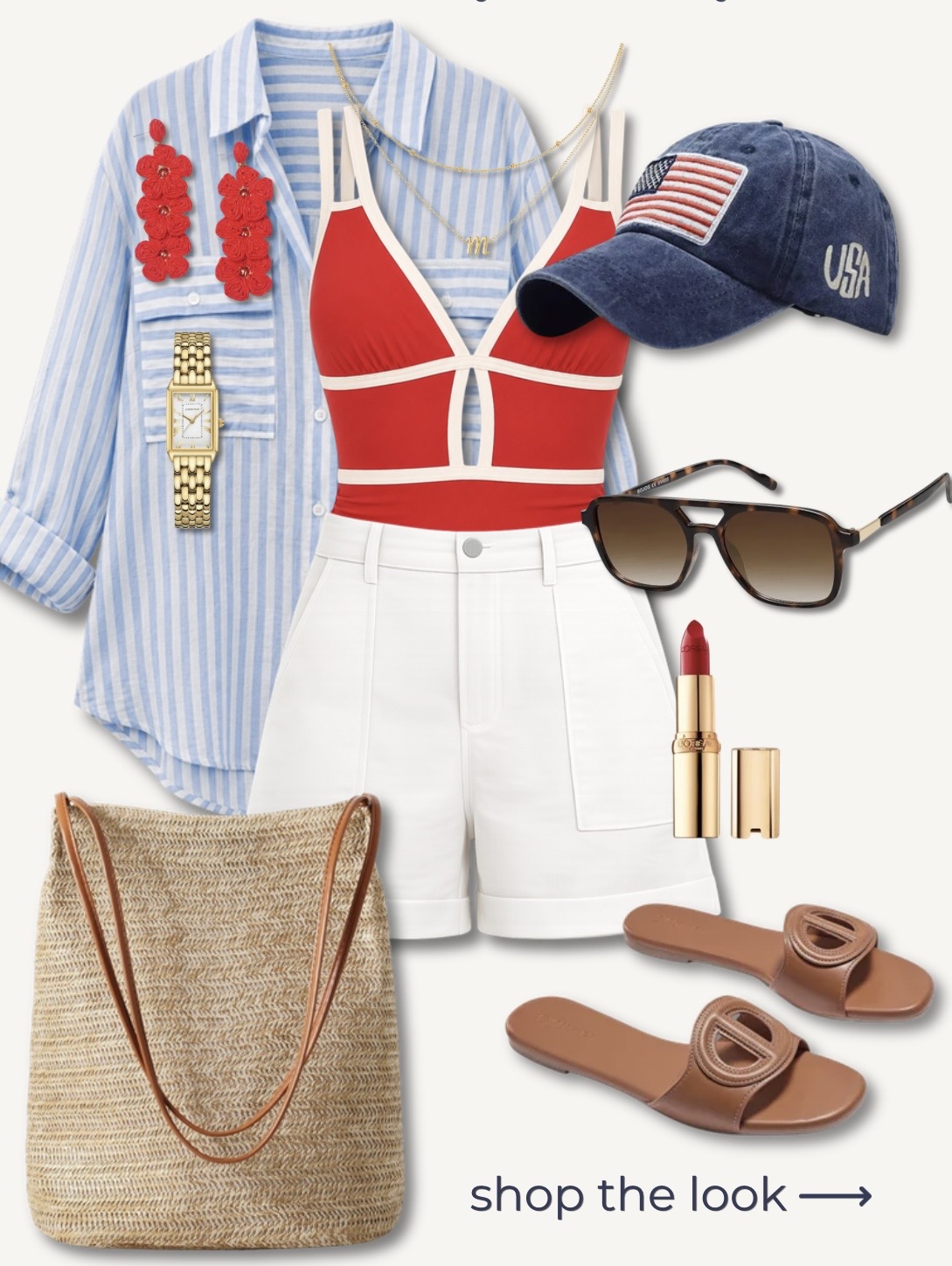 12 Effortless 4th of July & Memorial Day Outfits for Women Over 40