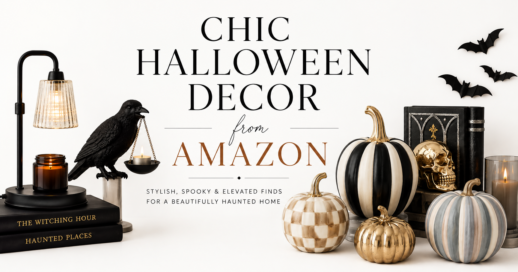 Chic Halloween Decor From Amazon — Elegant, Not Kitschy